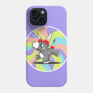 trippy drippy - Cute dark animal donkey Phone Case