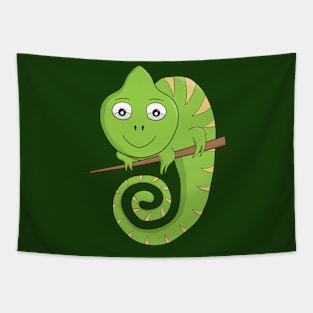 A fun chameleon Tapestry