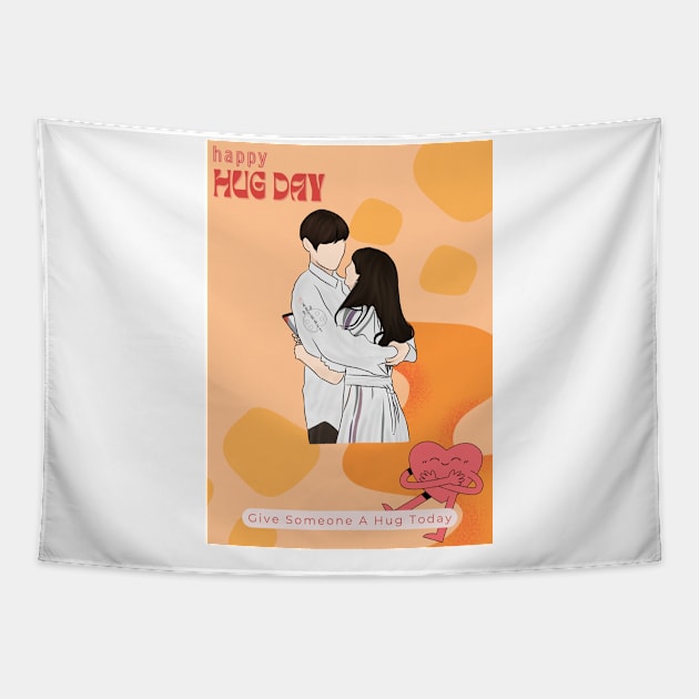 My Lovely Liar Hug Day Special Tapestry by ArtRaft Pro