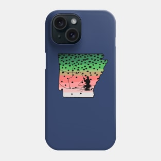 Rainbow Trout Fly Fish Arkansas Fly Fishing Fisherman Gifts Phone Case