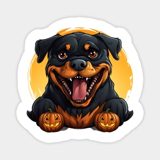 Halloween Rottweiler Dog #1 Magnet