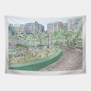 Ilsan Lake Park, Korea Tapestry