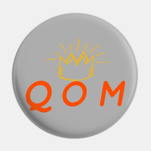 Strava QOM Champion Pin by Raw Designs LDN