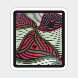 African Print Magnet