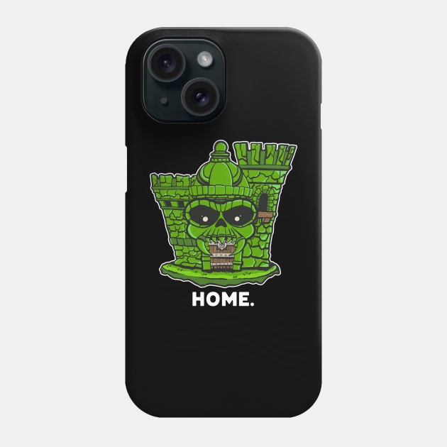 Home Castle Grayskull He Man Toy 1980 Phone Case by Chris Nixt