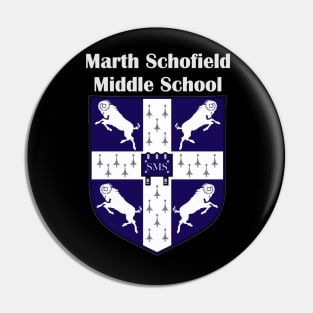 Martha Schofield Middle School Logo Pin