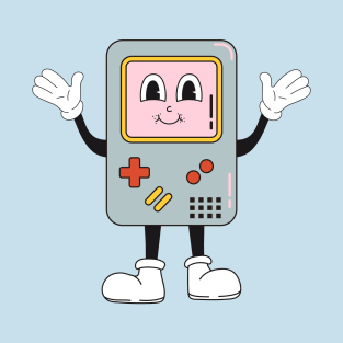 Retro Gameboy Smile Face T-Shirt