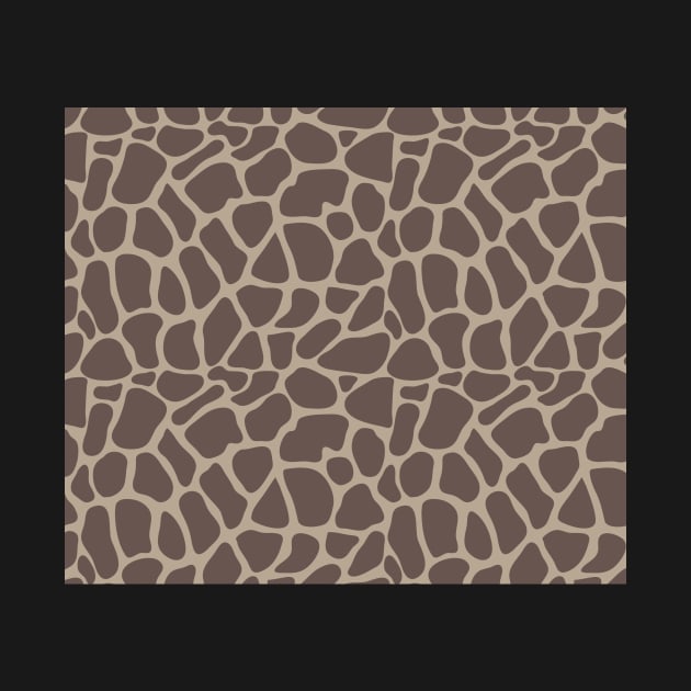 Modern Animal Skin Pattern Giraffe by Lemonflowerlove