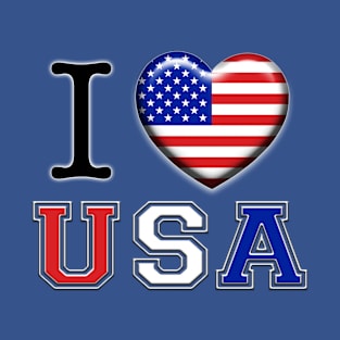 I love USA T-Shirt