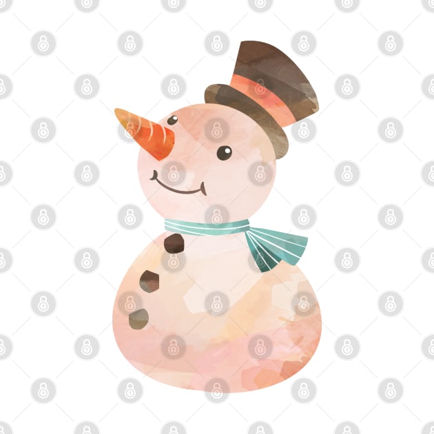 funny snowman by MiRaFoto