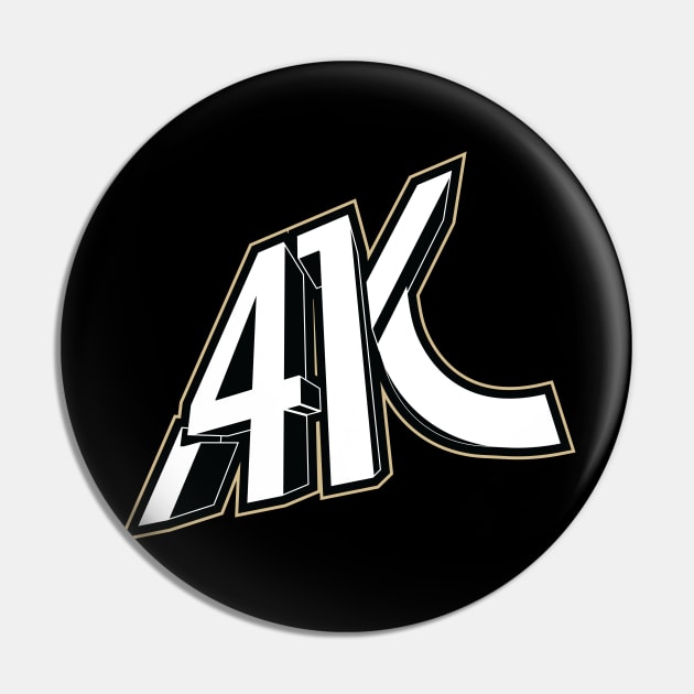 41 Football Logo Pin by MatthewBroussard