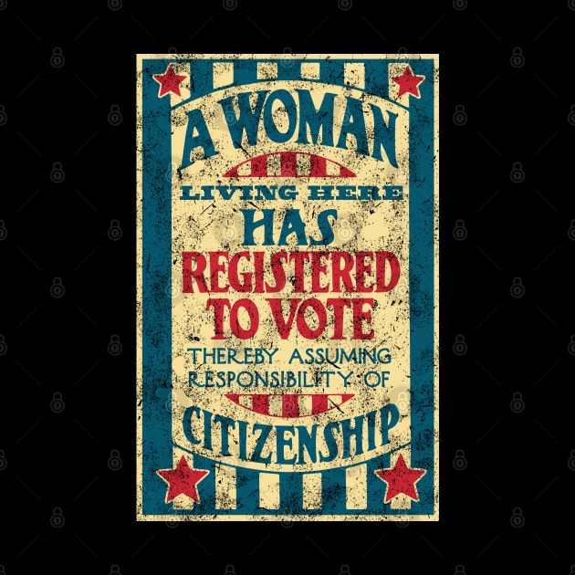 Women's Right to Vote Vintage 1920 Suffrage by jplanet