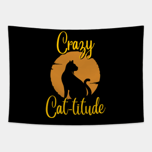 Crazy Cats Tapestry