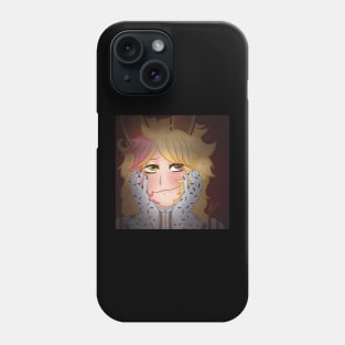 Yandere Pretty Bread Boy Sticker Phone Case