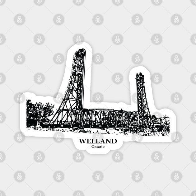 Welland - Ontario Magnet by Lakeric