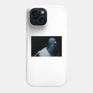 Cool pigeon portrait Phone Case