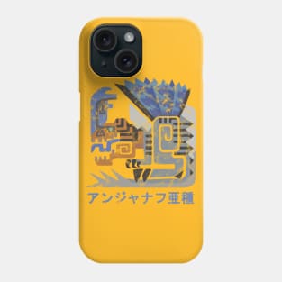 Monster Hunter World Iceborne Fulgur Anjanath Kanji Phone Case