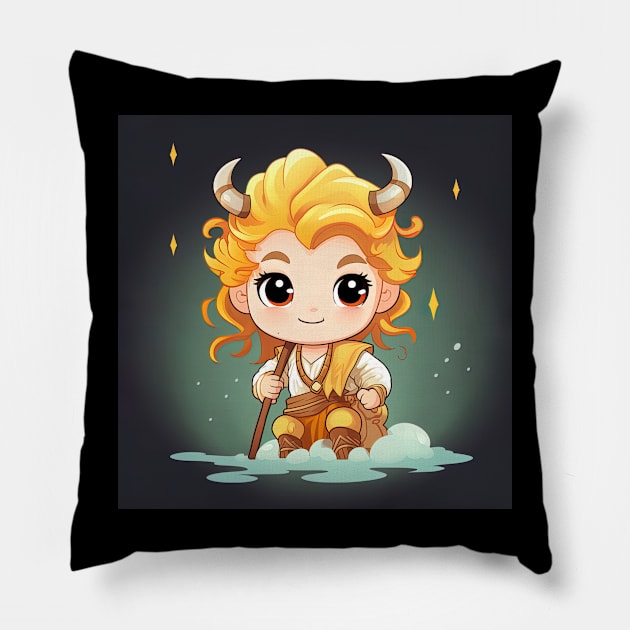 Freyr Pillow by ComicsFactory