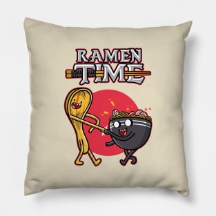 Ramen Time v2 Pillow