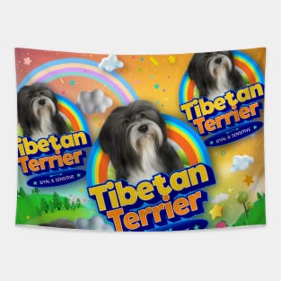 Tibetan Terrier Puppy Tapestry