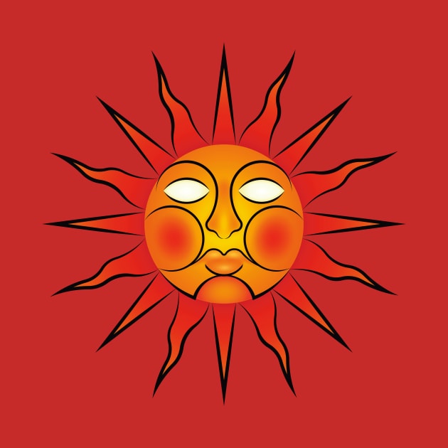 Folk Horror / Wicker Man Sun Sigil by Ricardo77