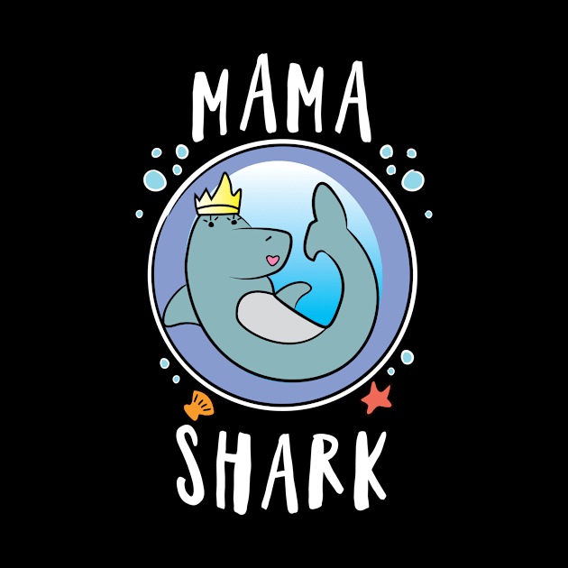 'Mama Shark' Cool Hammerhead Shark by ourwackyhome