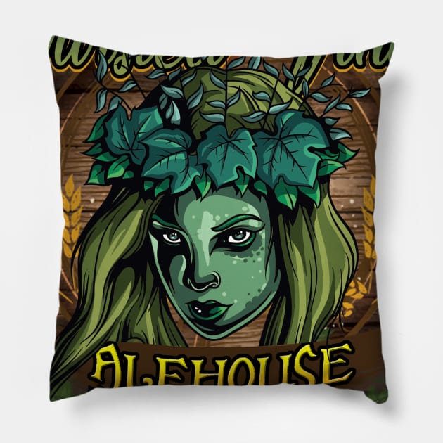 Twisted Vine Pillow by Digitanim8tor