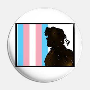 Galaxy Hunk Trans Pride Pin