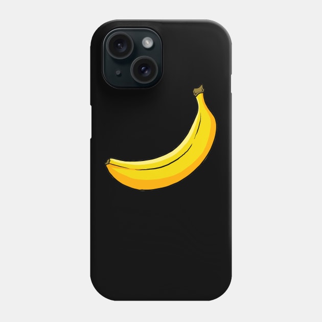 Banana Phone Case by fromherotozero