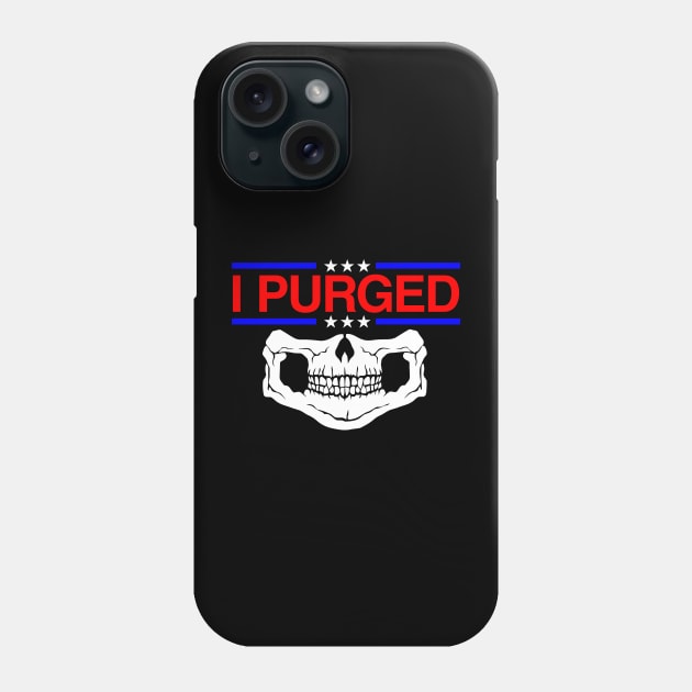 I Purged Phone Case by Vault Emporium