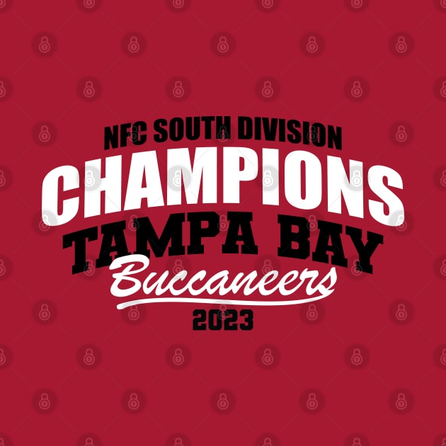 Buccaneers 2023 NFC South Champs by Nagorniak