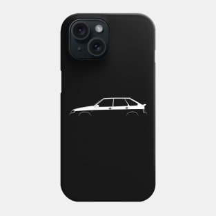 Lada Samara II 5-Door Silhouette Phone Case