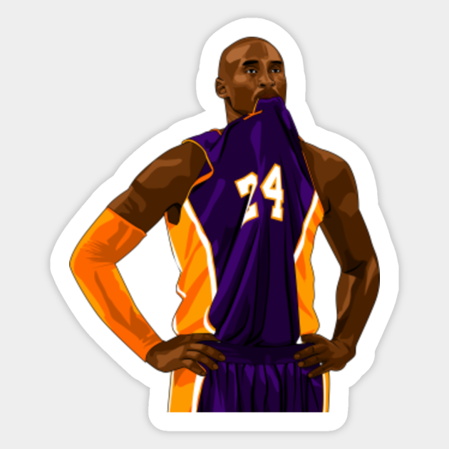 kobe biting jersey