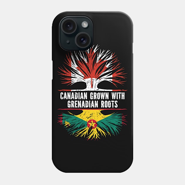 Canadian Grown with Grenadian Roots Canada Flag Phone Case by silvercoin