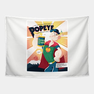 The nautical adventures of Popeye Tapestry