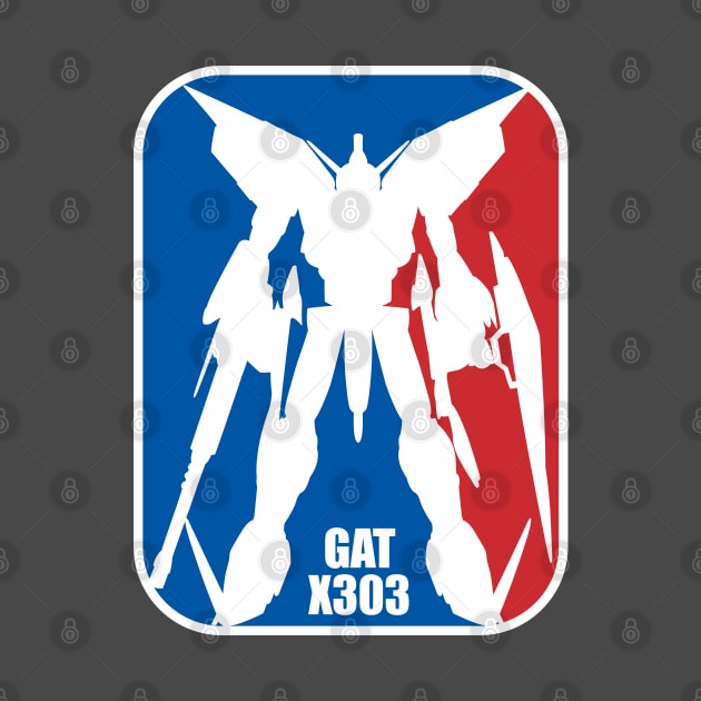 Gundam Aegis NBA Logo by Gundam Artwork