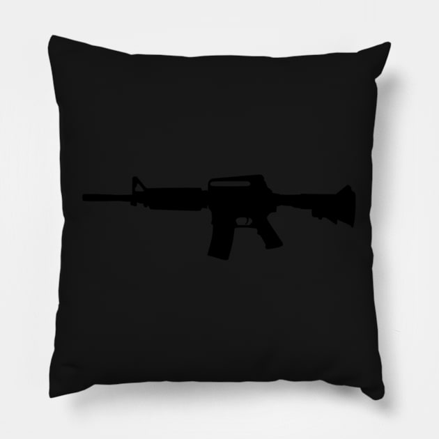 AR15 Pillow by  The best hard hat stickers 