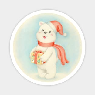 Christmas bear Magnet