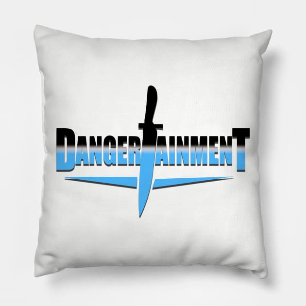 Dangertainment Pillow by nickmeece