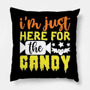I’m just here for the candy Pillow