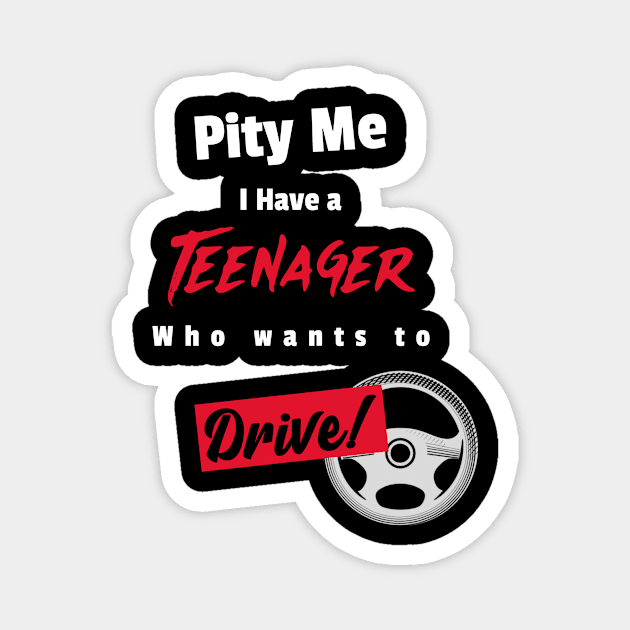 Pity Me I have a teenage who wants to drive Magnet by DiMarksales