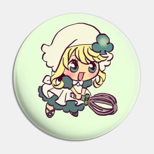 I draw green guardian chara su / shugo chara anime Pin