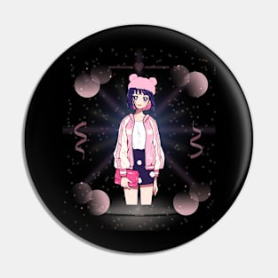 Funny anime girl Pin