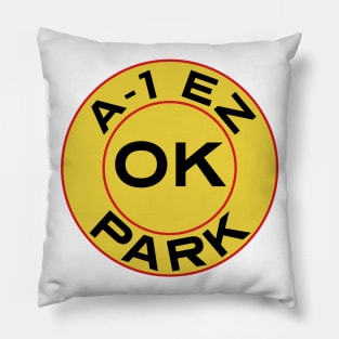 A-1 EZ OK Park - Logo Only Pillow