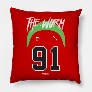 "The Worm" - Dennis Rodman Pillow