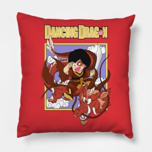 Dancing Dragon-R Pillow