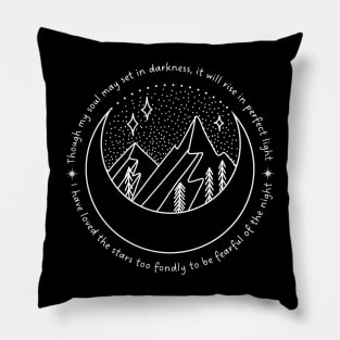 I Have Loved the Stars Too Fondly - Supporting the Virginia Chapter of the American Chestnut Foundation Pillow