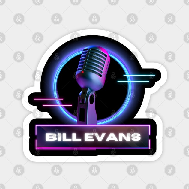 Bill Evans // Old Mic Magnet by Mamamiyah