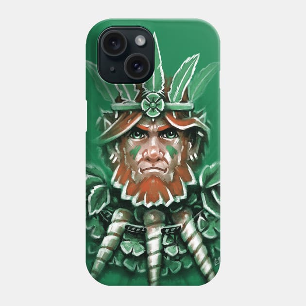 Wild Leprechaun Phone Case by c0y0te7