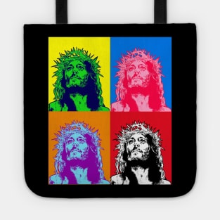 Jesus Christ Pop Art Tote